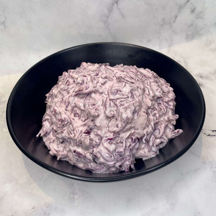Cabbage salad with mayonnaise