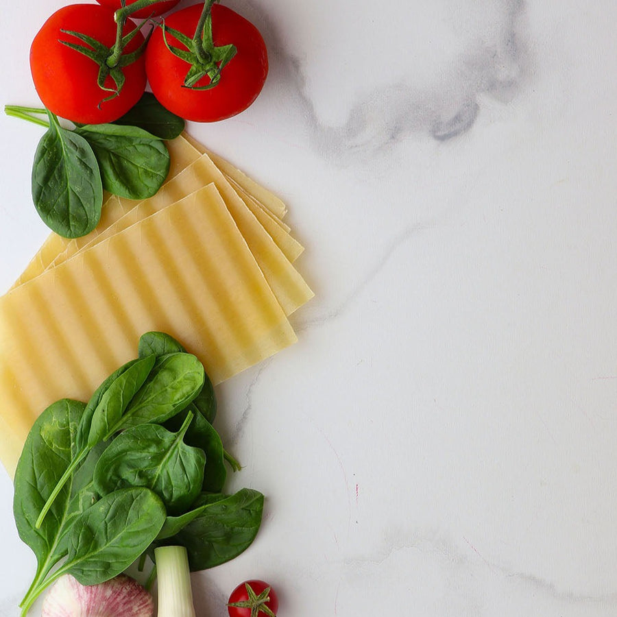 Chicken, spinach and ricotta lasagne