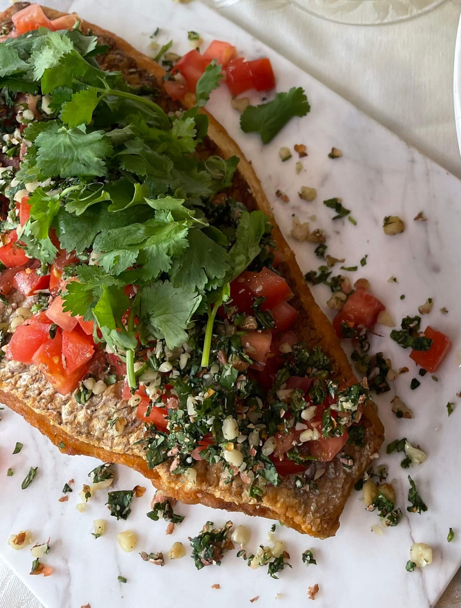 Whole side of barramundi