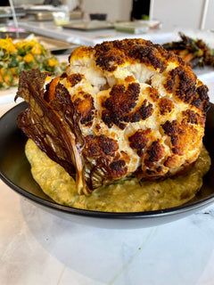 Vegetarian: Whole Roasted Cauliflower