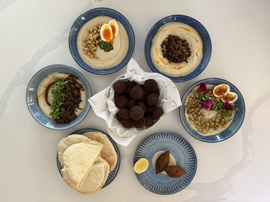 Hummus Cosma Box for 2 people