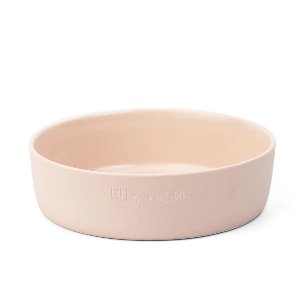 Lily and Dash - Ceramic Pet Bowl
