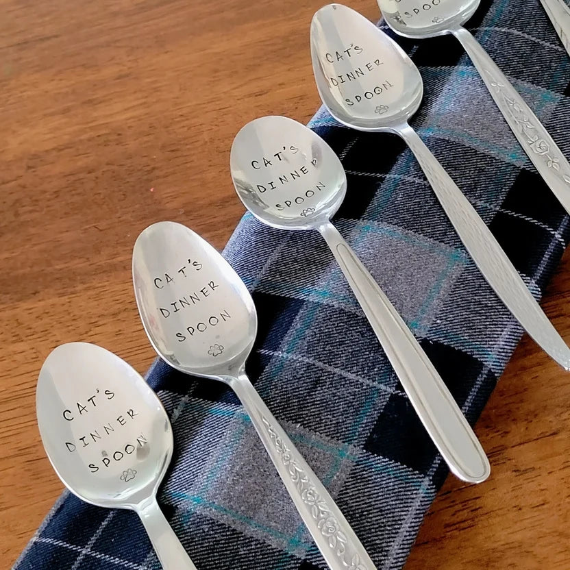 Samantha's Studio Pet Dinner Spoons