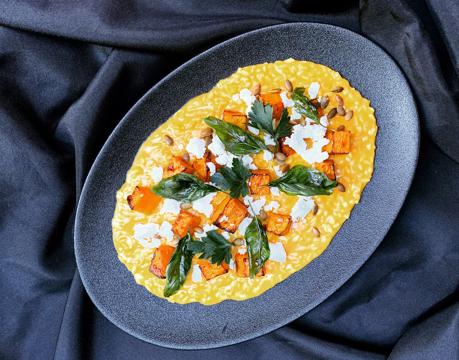 Christmas Options: Vegan Pumpkin Risotto