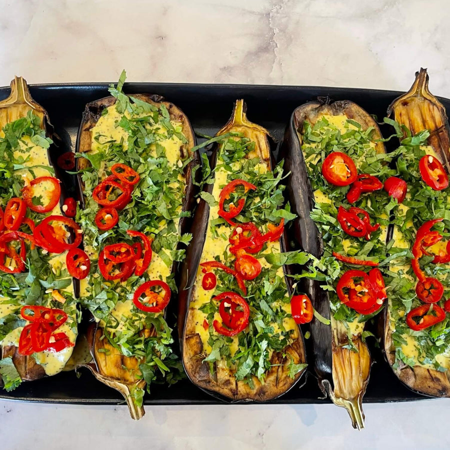 Vegetarian: Eggplant Boats