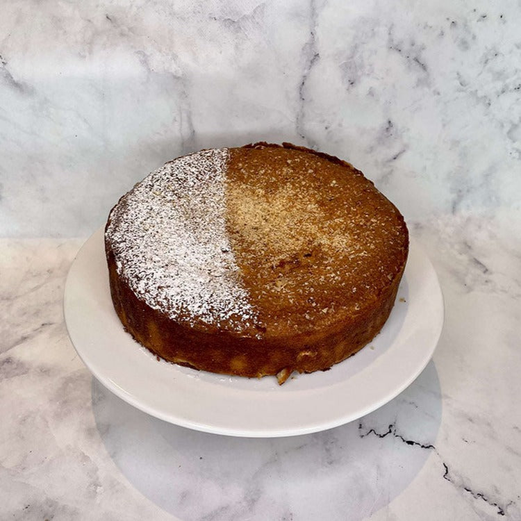 Flourless ricotta cake with lemon and almonds